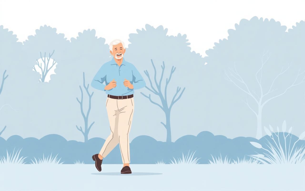 COPD and Breathlessness illustration