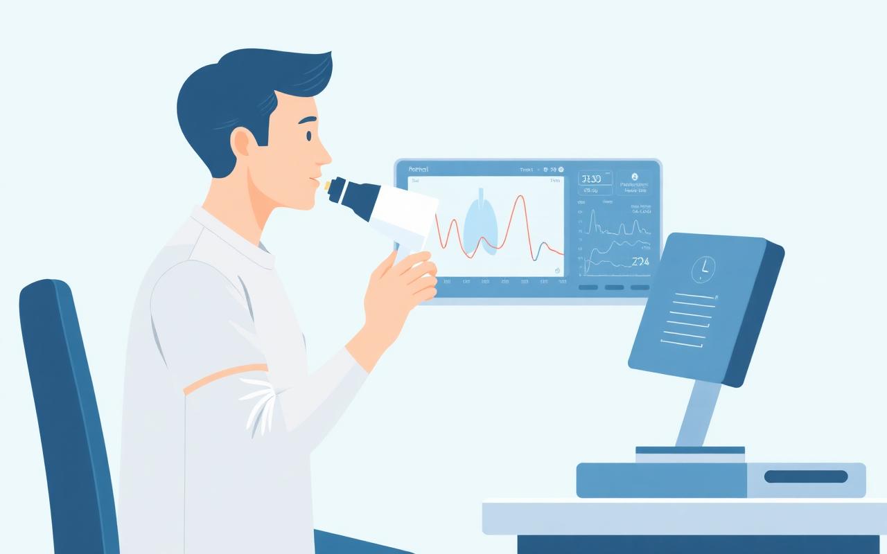 Lung Function Testing illustration